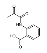 2-(N-Pyruvoylamino)benzoic acid Structure