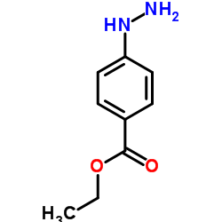 Ethyl 4-hydrazinobenzoate structure