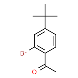 1-(2-BROMO-4-TERT-BUTYLPHENYL)ETHANONE Structure