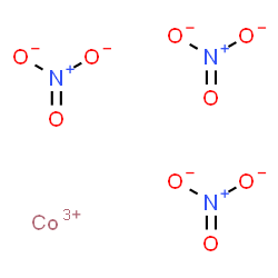 Cobalt(III) nitrate.结构式