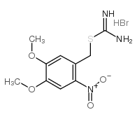 S-(4,5-DIMETHOXY-2-NITROBENZYL)ISOTHIOURONIUM BROMIDE picture