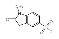 1-METHYL-2-OXOINDOLINE-5-SULFONYL CHLORIDE structure