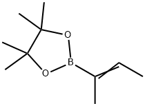 2-Buten-2-ylboronic acid pinacol ester结构式