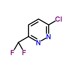 3-Chloro-6-(difluoromethyl)pyridazine structure