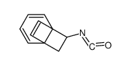 9-isocyanatotricyclo[4.2.2.01,6]deca-2,4,7-triene Structure