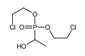 1-[bis(2-chloroethoxy)phosphoryl]ethanol Structure