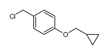 1-(chloromethyl)-4-(cyclopropylmethoxy)benzene Structure