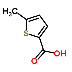 5-Methly-2-thiophenecarboxylic acid Structure