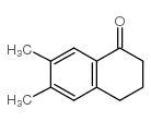 1(2H)-Naphthalenone,3,4-dihydro-6,7-dimethyl- Structure