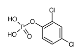 Phosphorsaeure-2,4-dichlorphenylester结构式