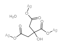 柠檬酸银(I)水合物结构式