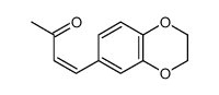 4-(2,3-dihydro-1,4-benzodioxin-6-yl)but-3-en-2-one结构式