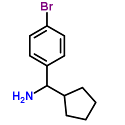 1-(4-Bromophenyl)-1-cyclopentylmethanamine picture