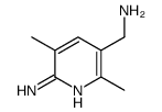 3-Pyridinemethanamine,6-amino-2,5-dimethyl-结构式