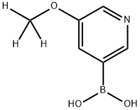 (5-(methoxy-d3)pyridin-3-yl)boronic acid图片