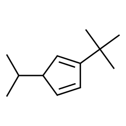 1,3-Cyclopentadiene,2-(1,1-dimethylethyl)-5-(1-methylethyl)-(9CI) structure