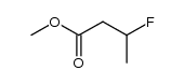 3-fluoro-butyric acid methyl ester Structure