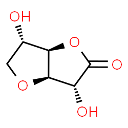 Idonic acid, 3,6-anhydro-, gamma-lactone, L- (8CI) picture