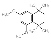 Naphthalene,1,2,3,4-tetrahydro-5,7-dimethoxy-1,1,4,4-tetramethyl- structure