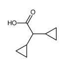 dicyclopropylacetic acid Structure