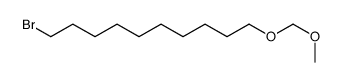 1-bromo-10-(methoxymethoxy)decane Structure