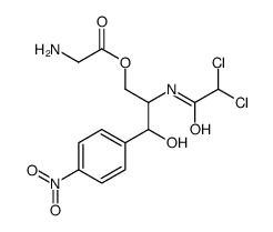 2-[(dichloroacetyl)amino]-3-hydroxy-3-(4-nitrophenyl)propyl [R-(R*,R*)]-aminoacetate picture