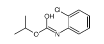 propan-2-yl N-(2-chlorophenyl)carbamate Structure