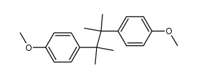 2,3-bis(4-methoxyphenyl)-2,3-dimethylbutane Structure