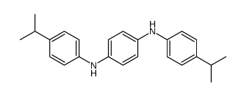 1-N,4-N-bis(4-propan-2-ylphenyl)benzene-1,4-diamine结构式