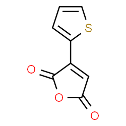 3-(2-Thienyl)-2,5-furandione Structure