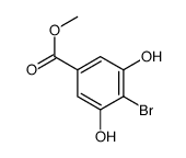 methyl 4-bromo-3,5-dihydroxy-benzoate structure