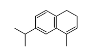 6-isopropyl-4-methyl-1,2-dihydro-naphthalene Structure