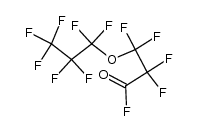 Perfluoro(3-propoxypropionyl) fluoride Structure