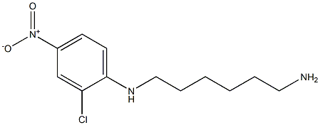 N'-(2-chloro-4-nitrophenyl)hexane-1,6-diamine structure