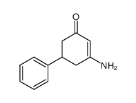 3-amino-5-phenyl-2-Cyclohexen-1-one结构式