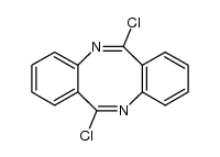 6,12-Dichlorodibenzo[b,f][1,5]diazocine结构式