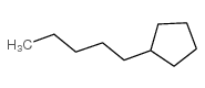 戊基环戊烷结构式