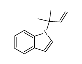 1-(2-methylbut-3-en-2-yl)-1H-indole Structure