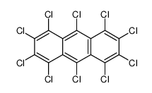 1,2,3,4,5,6,7,8,9,10-decachloroanthracene Structure