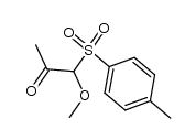 1-methoxy-1-(toluene-4-sulfonyl)-propan-2-one结构式