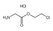 2-chloroethyl aminoacetate hydrochloride Structure