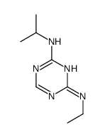 4-N-ethyl-2-N-propan-2-yl-1,3,5-triazine-2,4-diamine结构式