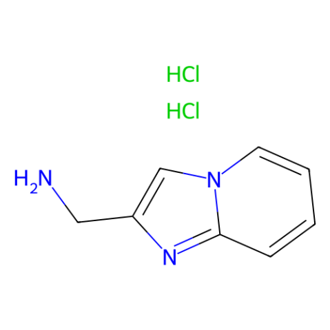 咪唑并[1,2-A]吡啶-2-甲胺盐酸盐结构式