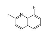 8-氟-2-甲基喹啉结构式