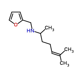 N-(2-Furylmethyl)-6-methyl-5-hepten-2-amine结构式