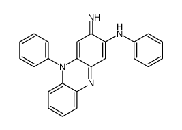 3-imino-N,5-diphenylphenazin-2-amine结构式