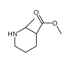 Methyl (2S,3R)-2-methyl-3-piperidinecarboxylate结构式