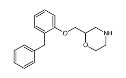 2-[(2-benzylphenoxy)methyl]morpholine Structure