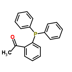 1-[2-(二苯基膦)苯基]乙酮结构式