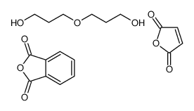 2-benzofuran-1,3-dione,furan-2,5-dione,3-(3-hydroxypropoxy)propan-1-ol结构式